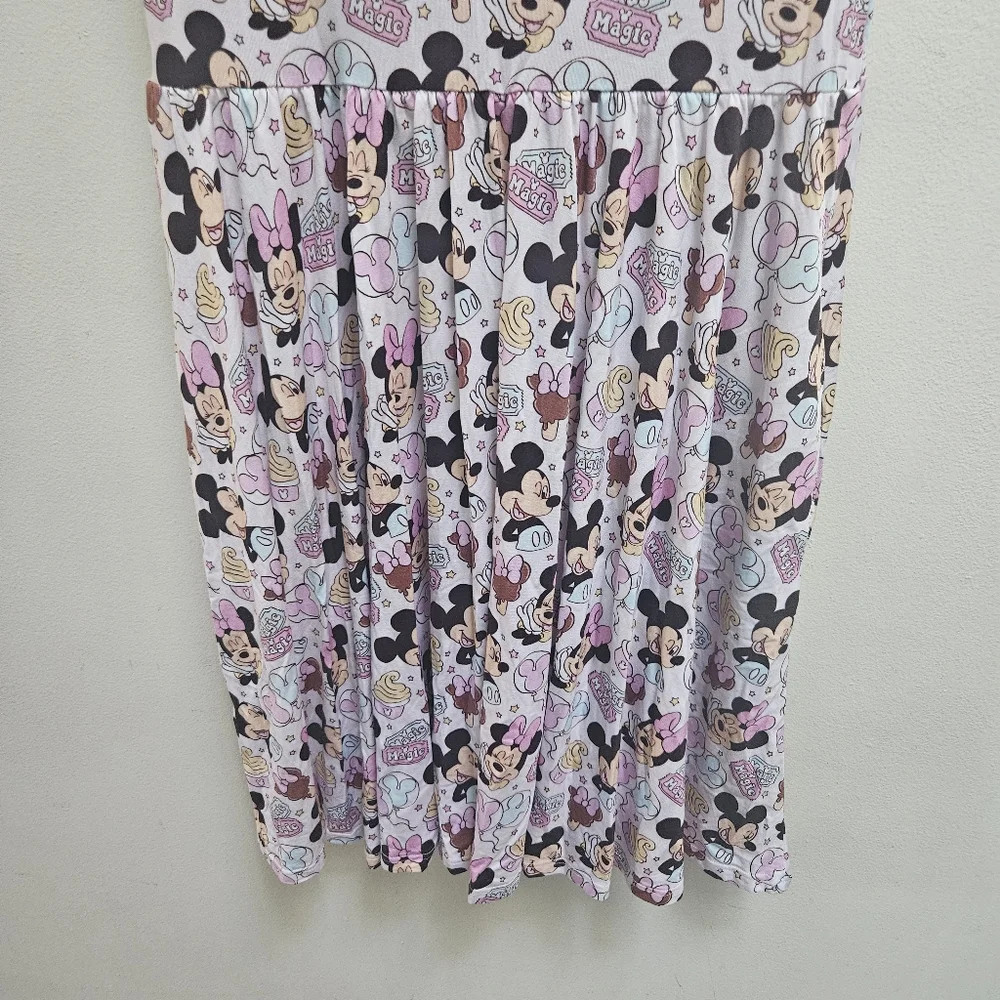 Little Snuggles Girls Size 12/14 Minnie and Mickey Mouse Dress Nightgown Disney